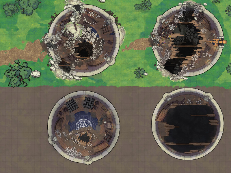 Crumbling Wizard Tower