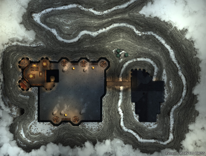 Restored Icespire Hold | 1st & 2nd Floors [106 x 80]