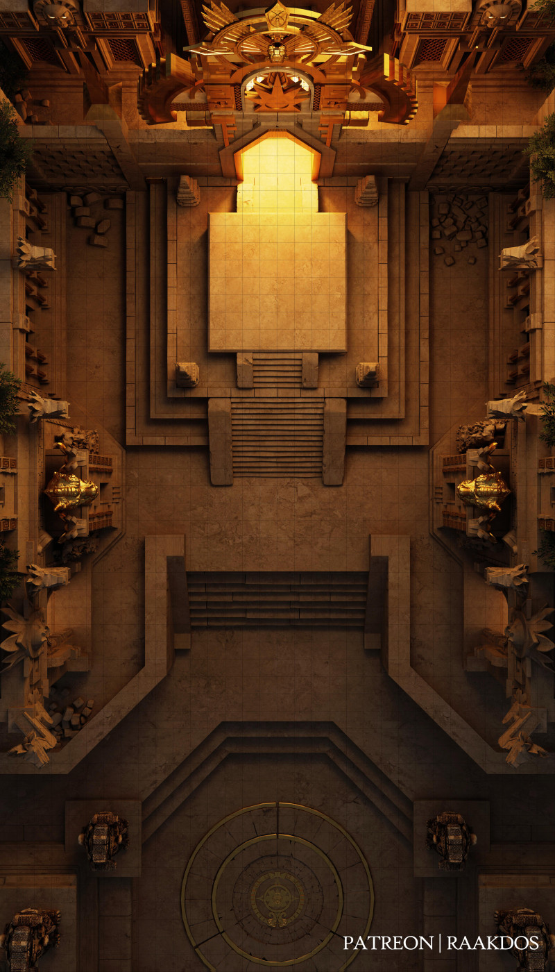 Orazca, the Golden Enclave 32x56