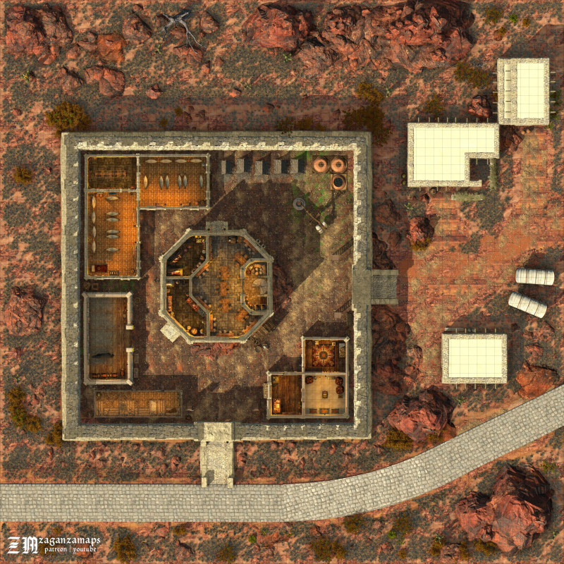 Thayan Tax Station [65x65] - free remake of classic map