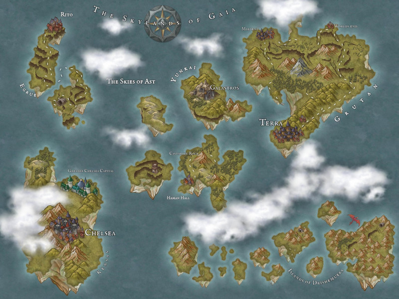 Map i made for our friendgroup's dnd campaign