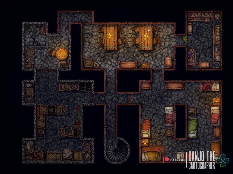 Ironbark Warrens - Sublevel 1 [20x15] [Art] [OC]