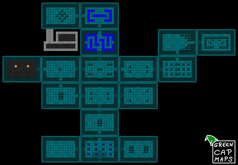 Celebrating 40 years of Zelda with a battlemap