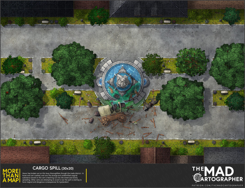 [30x20] More Than a Map: Cargo Spill!