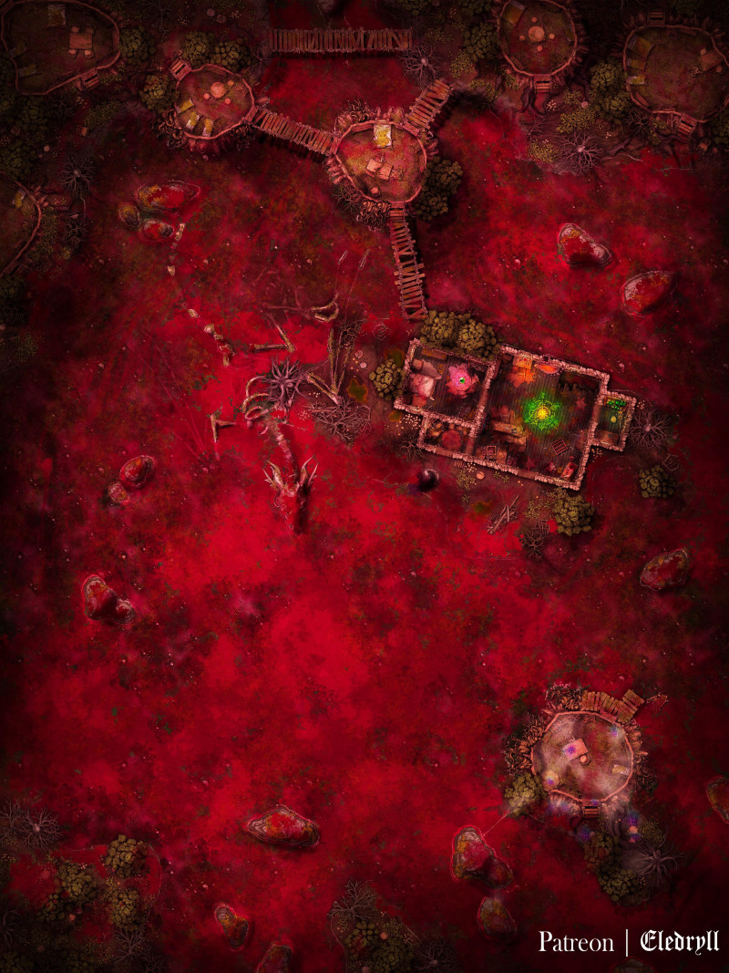 Blood Swamp [45x60]