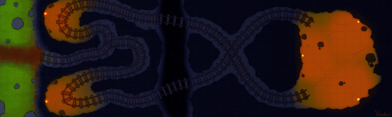 (Day) Abyss Crossing Mine [50x15] [100px/cell]
