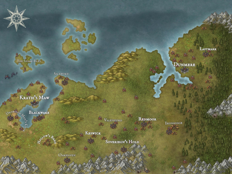 Any thoughts on how to draw rivers and make them look nice? (I've tried but they look iffy). Also, all your maps inspired me to put more texture on the map!