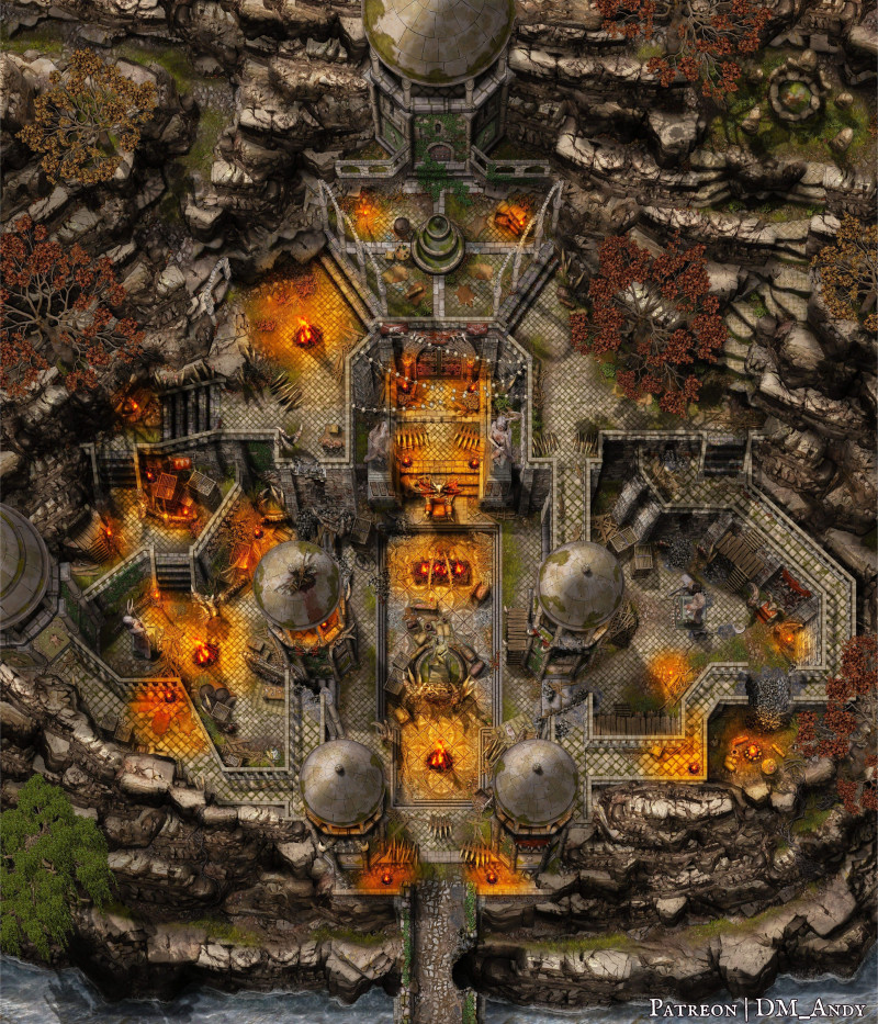 Temple of the Moon | 60x70