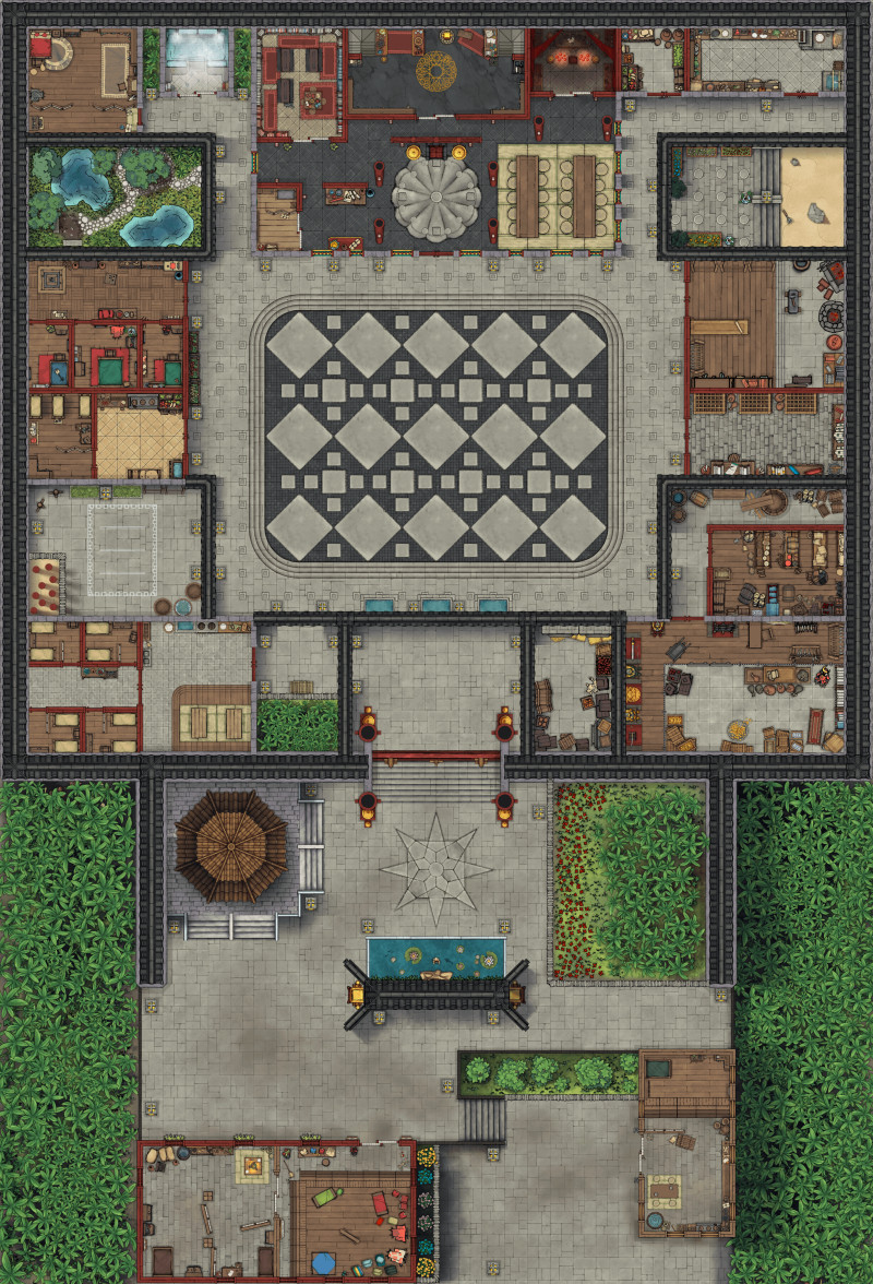 My Character's Siheyuan Styled House