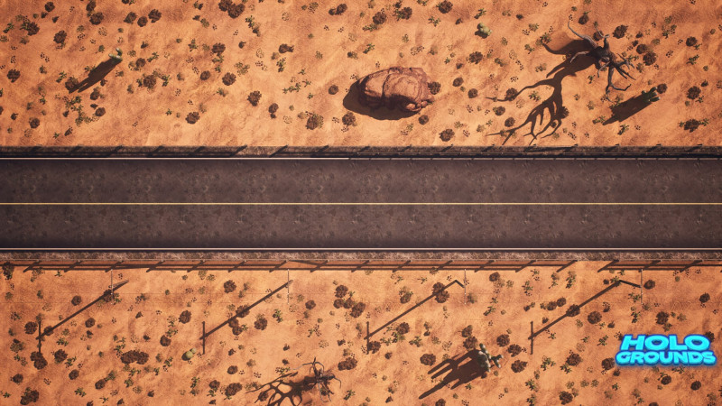 [32x18] Desert Road Battlemaps Pack