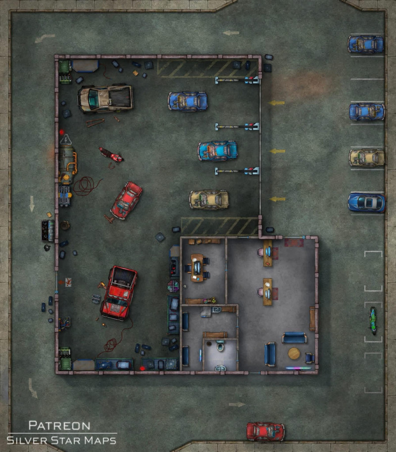 Modern Auto Repair Shop