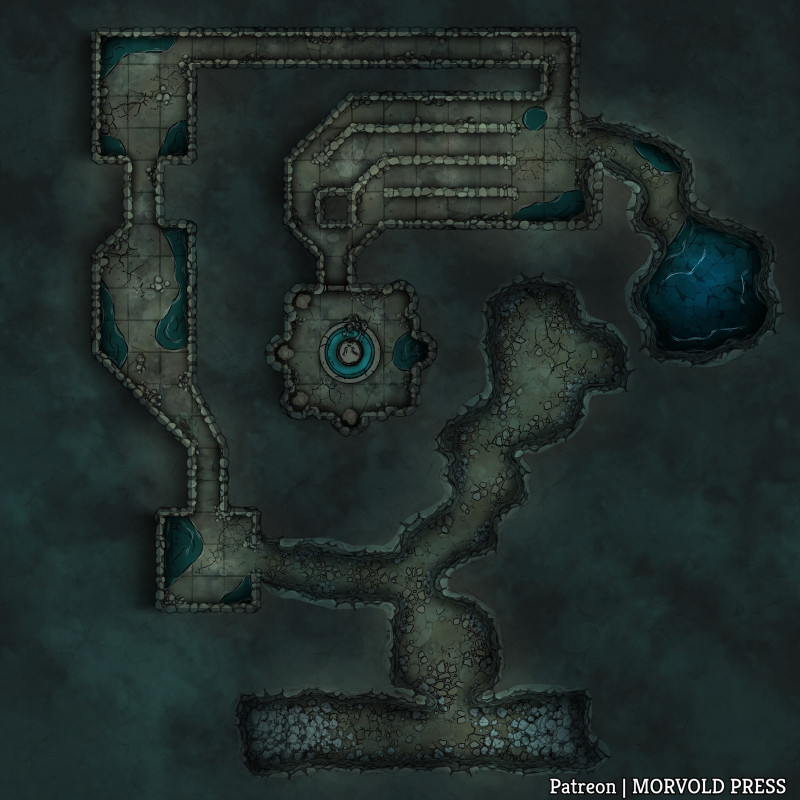 Oozing Temple [50 x 50]