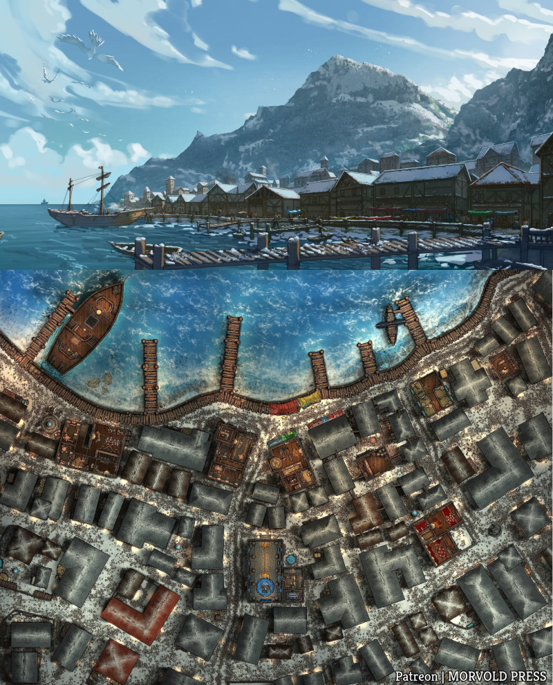 Port Town of Easthaven [160 x 120]