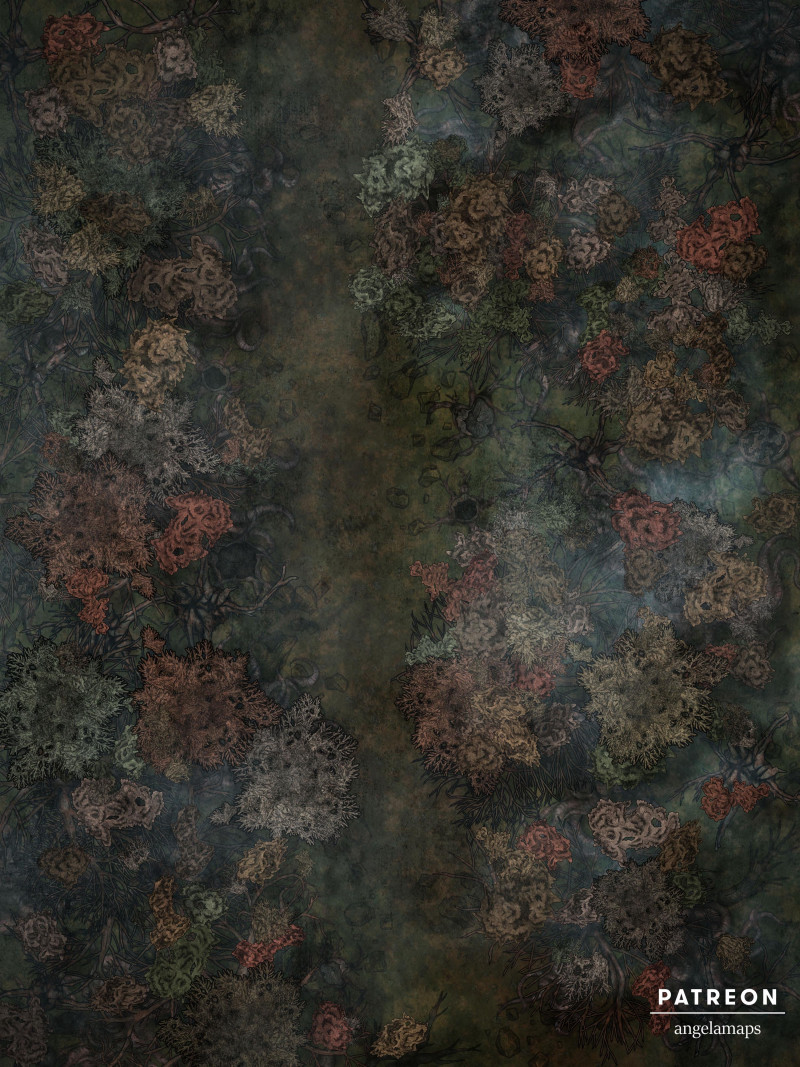 Haunted Forest [battlemap] from Angela Maps - 3 versions! [animated] [art]