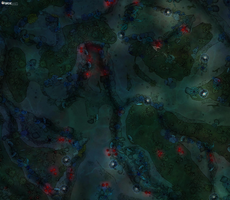 Underwater Cave [46x40]