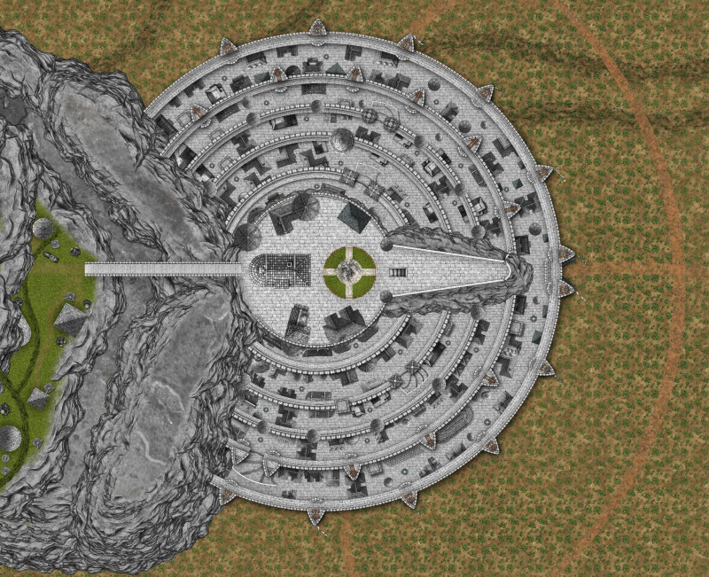 My Minas Tirith Map