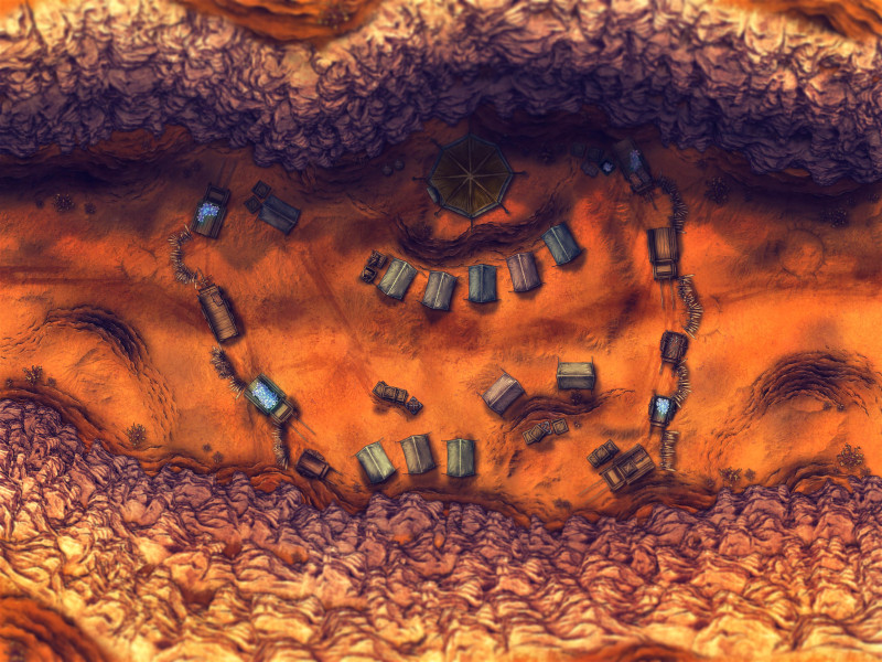 [OC] A Fiery Struggle [40x30]