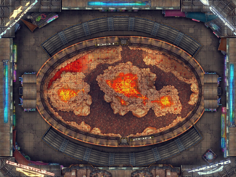 Sci-fi Battle Arenas