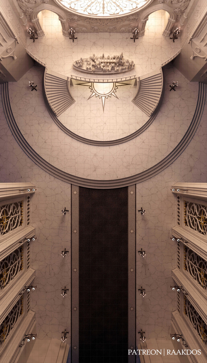 Grand Hall of Karlov 32x56