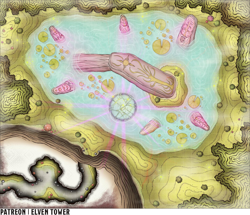 Glad of Dryads. Beautiful yet dangerous place.