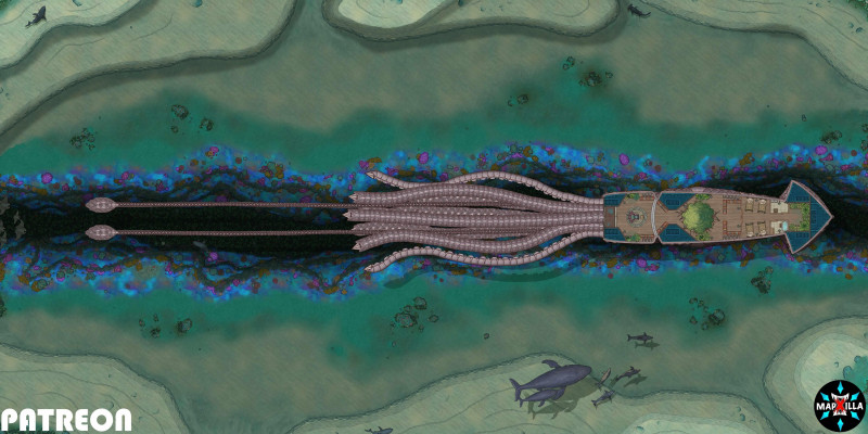 Billy the Squid Ship, because someone decided that I should have the power to create things.