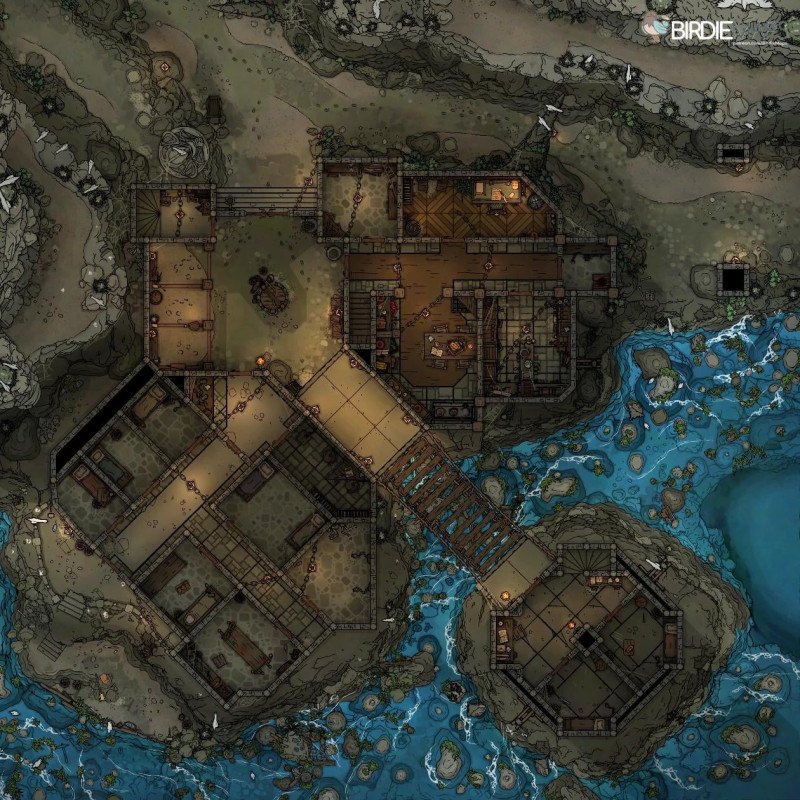 FULL FREE Battlemap Library (1000+ Maps, 5 Years BirdieMaps) + VTT Modules