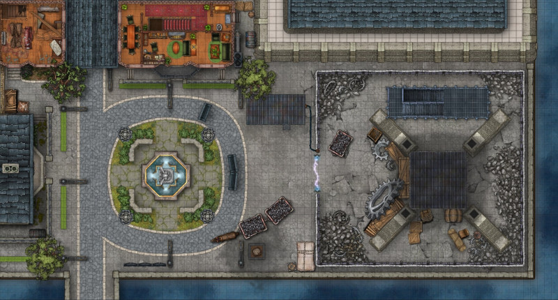 Dunwall Clocktower Ruins (79x42.5)