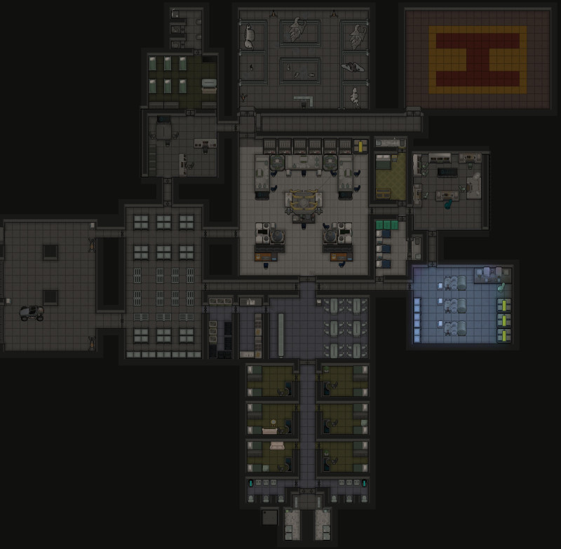 Sci-fi/modern Bunker