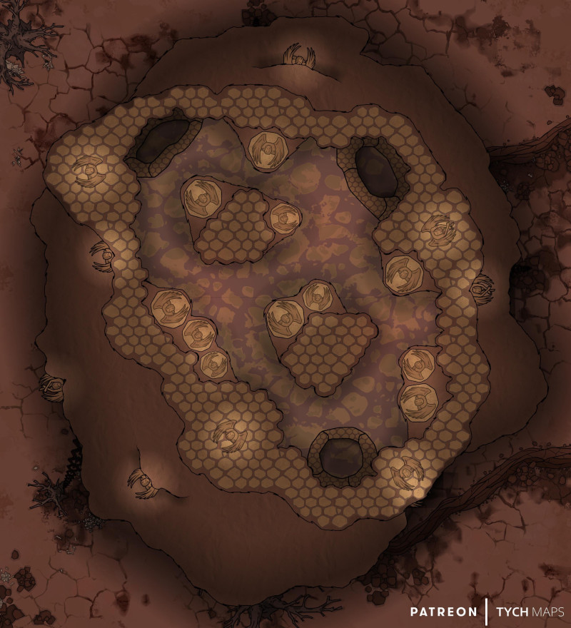 Hellwasp Nest - Descent into Avernus [20x22]