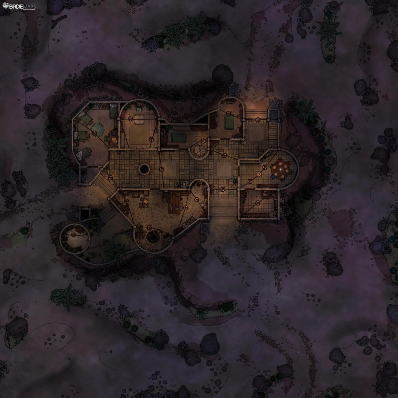 Desert Keep [40x40]