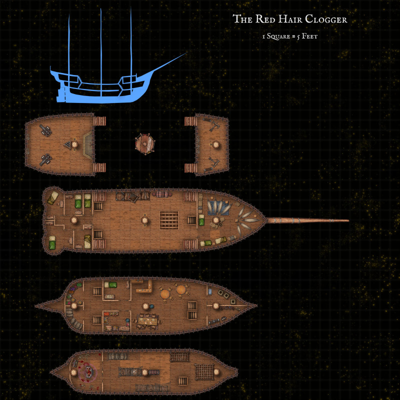 Spelljammer Ship for My Weekly Campaign