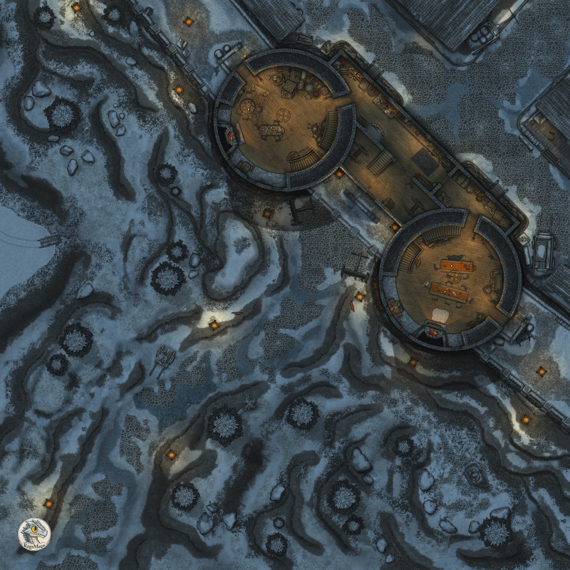 Bryn - Shander Southwest gate. 2nd level.