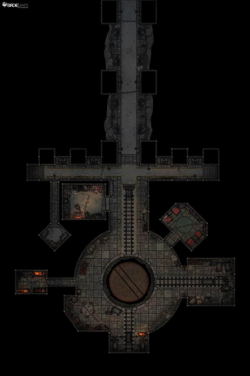 Dwarven Mine Entrance - [32x48]