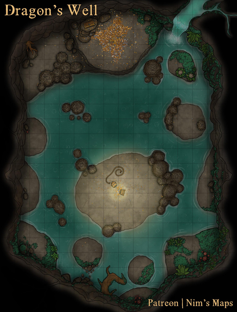 Dragon's Well [16x21]