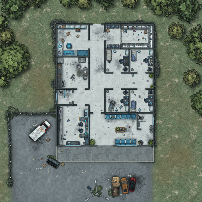 Postcards from the Zombie Apocalypse - Urgent Care Clinic