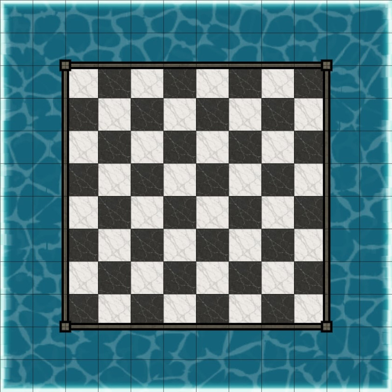 The Trial of the Watch - 14x14 - simple map with a big story hook to pursue for you - TnTBuild - Talesntokens.com, if people have requests for maps they want I'd be happy to help! Or come build it yourself, Free, no signup to export