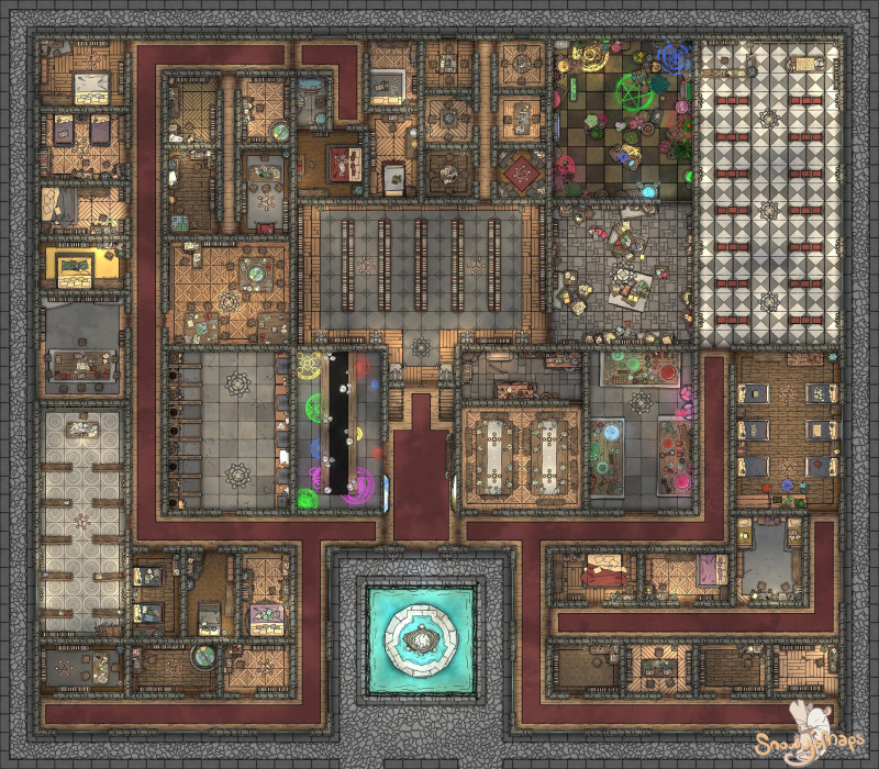 FULL Battlemap Library (3.5+ years) - 100% FREE!