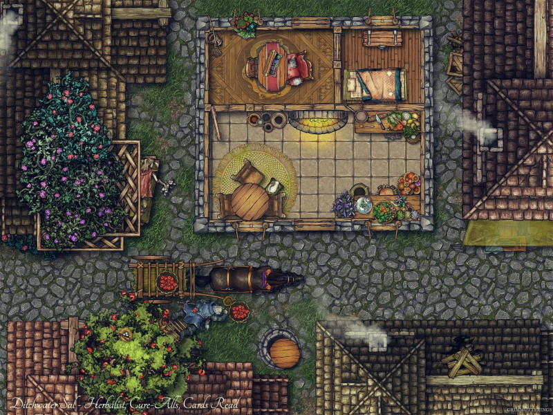 Ditchwater Sal - Herbalist, Cure-alls, Cards Read