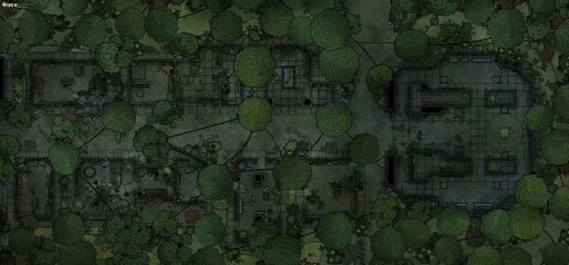 Ancient Temple District - [75x35]