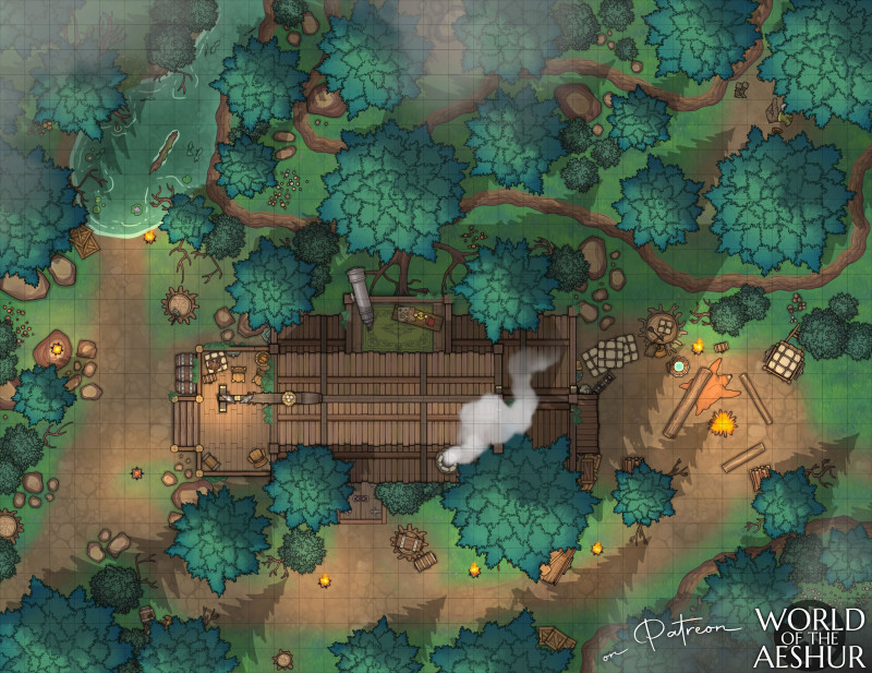 The Inn of Heftar - [35x27]