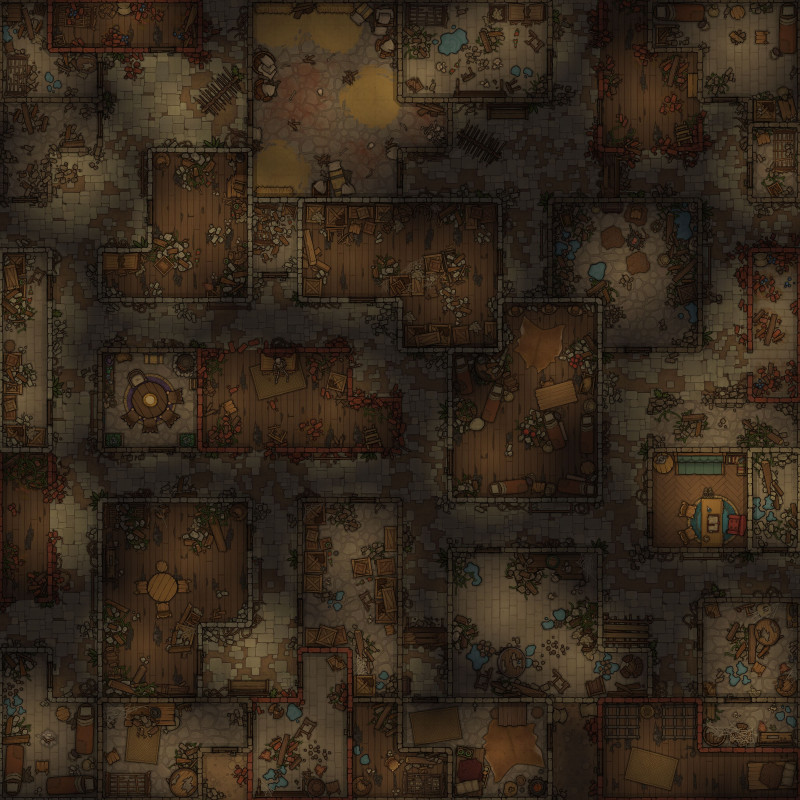 Pool of Radiance: Slums [32x32]