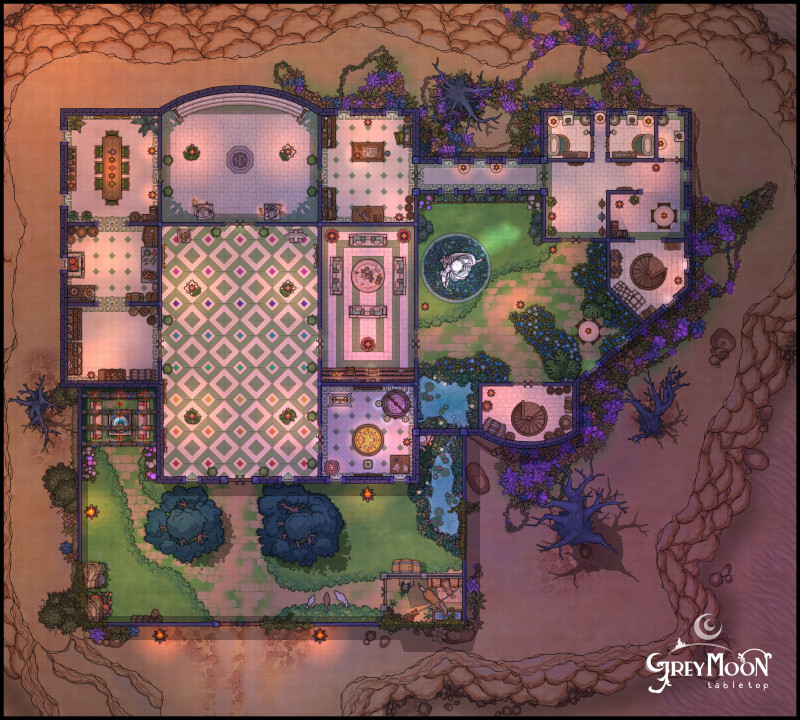 The Minerval Order Archivum: A desert chapter house of a guild of scholars and wizards [Multiple]