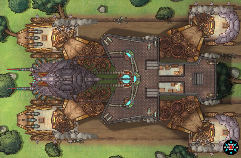 The 'Goliath' Landship, something that you can totally drop into any campaign!