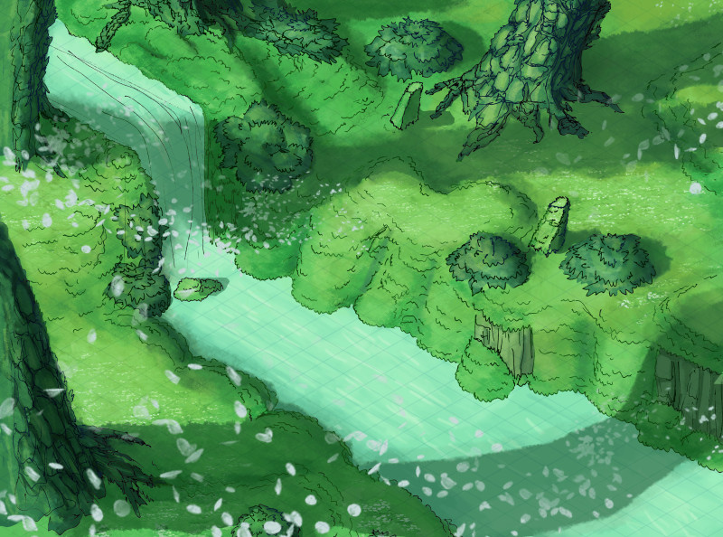 Peaceful Creek [31x23]