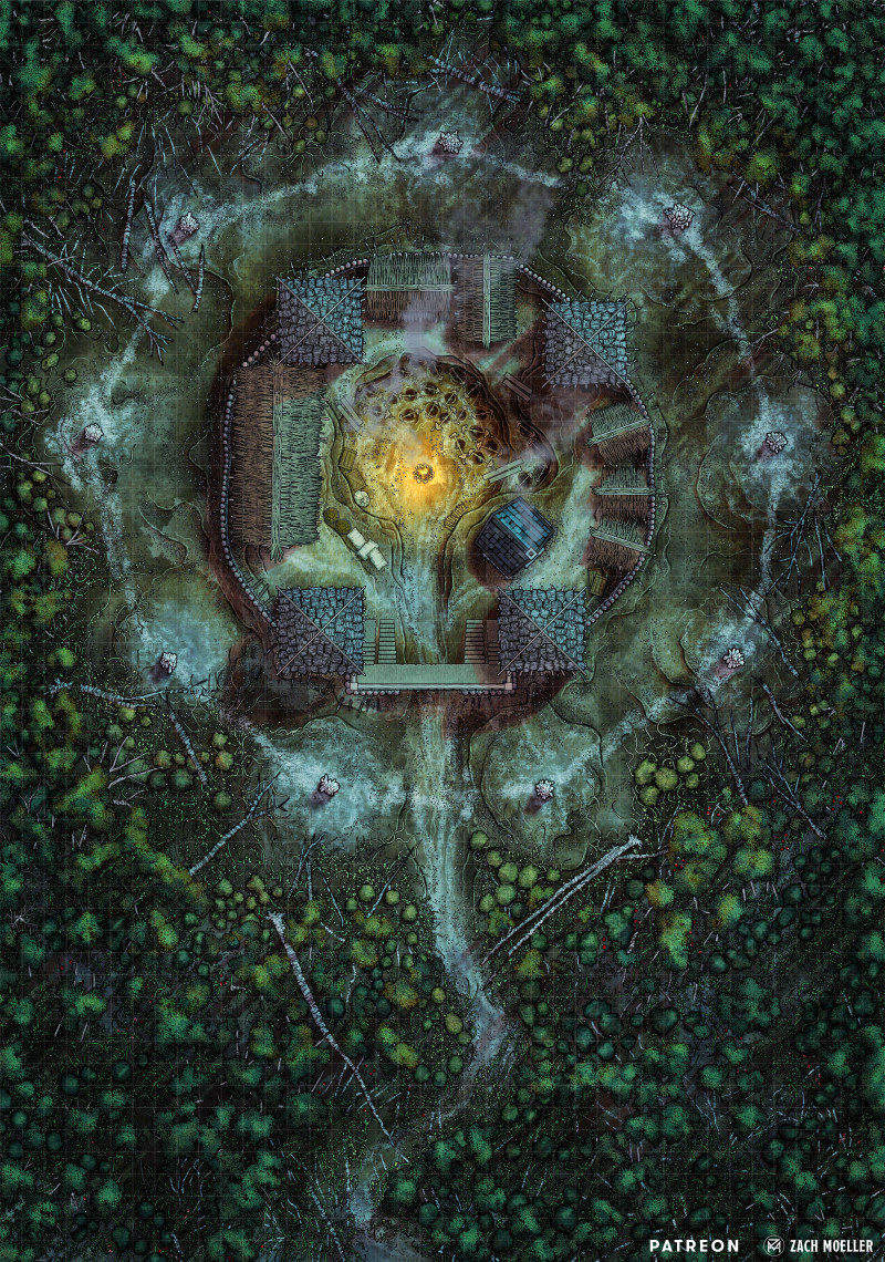 Salt Mine (40x57)- Strigovia: of Blood and Salt