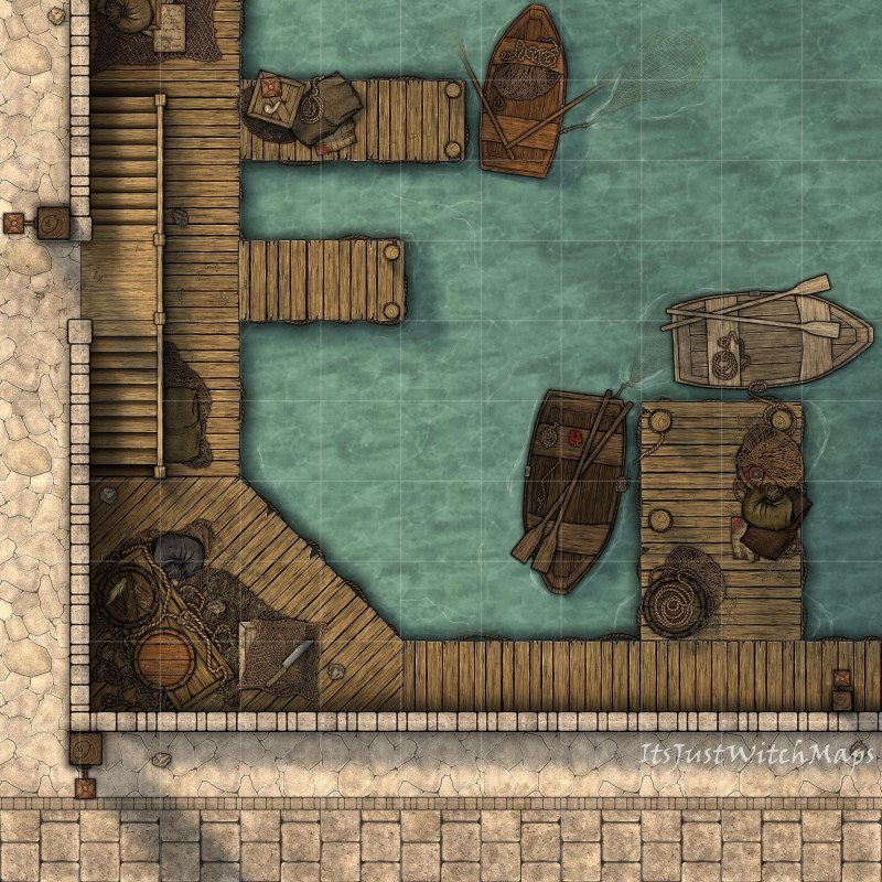Docks Map 11x11 200dpi