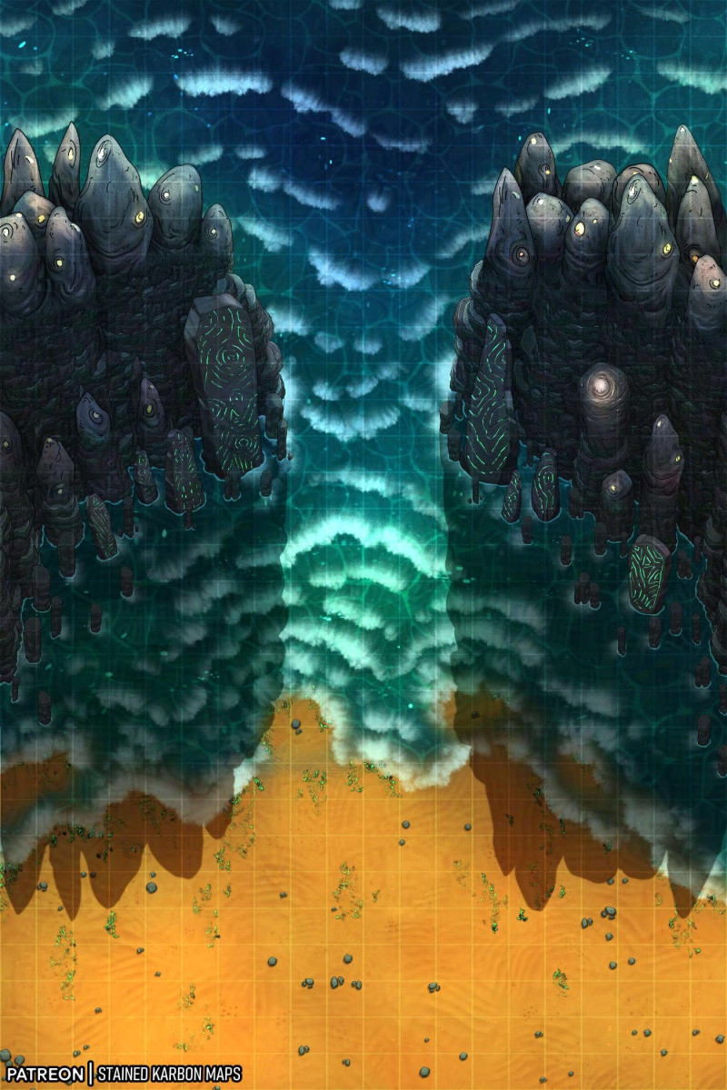 Monolith Beach [20x30] [Ocean]