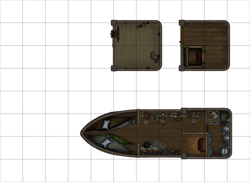 Printable Flying Vessel "The Pisdrinker" (11x8 inch)