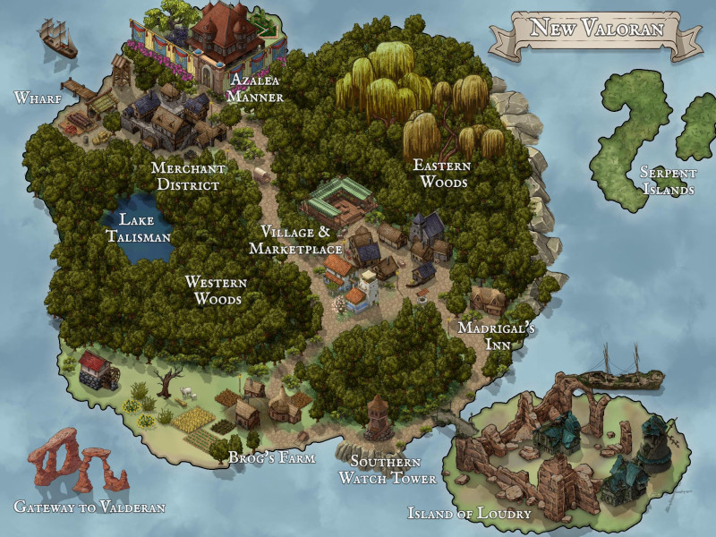 First ever map for my first ever homebrew! Feedback welcome.
