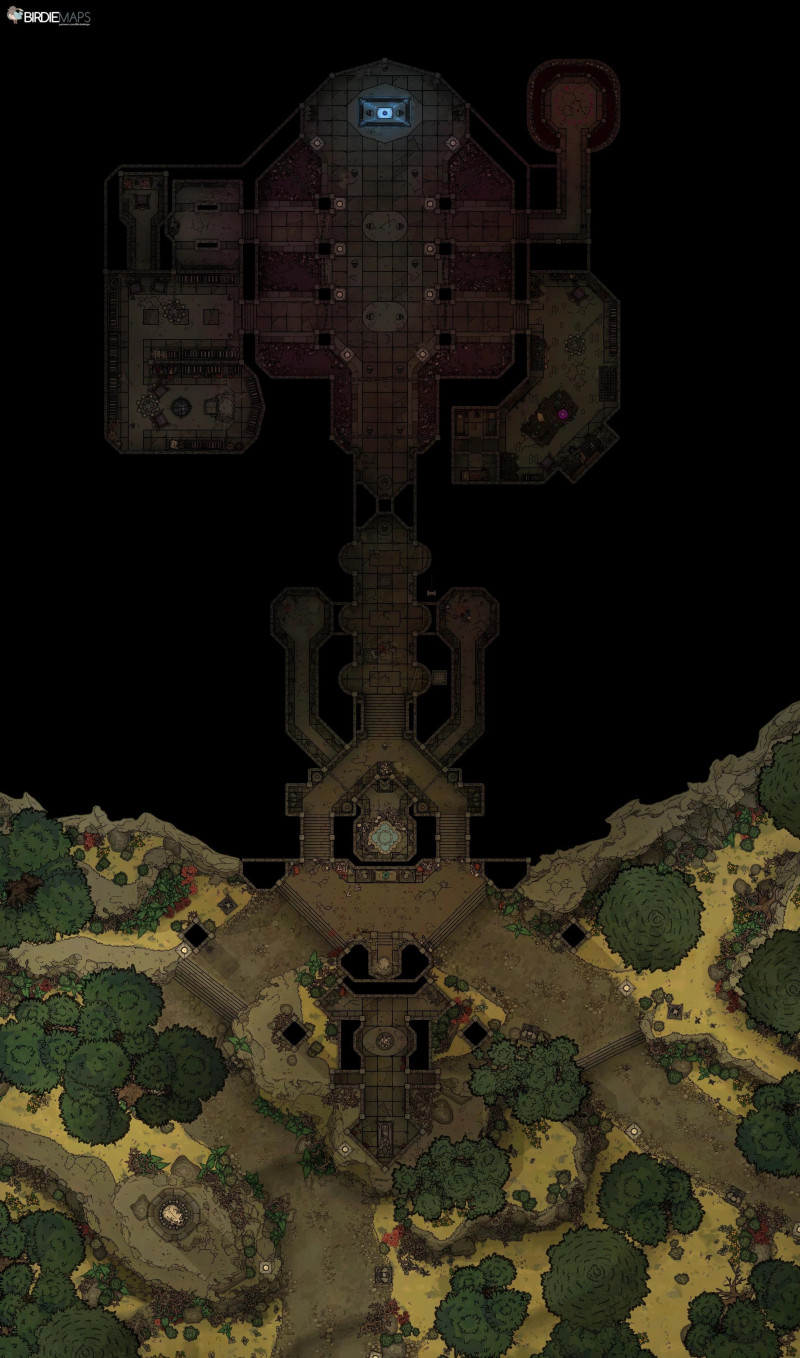 FULL FREE Battlemap Library (1000+ Maps, 5 Years BirdieMaps) + VTT Modules